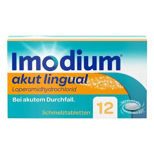 Imodium akut lingual – Soforthilfe bei akutem Durchfall - 1