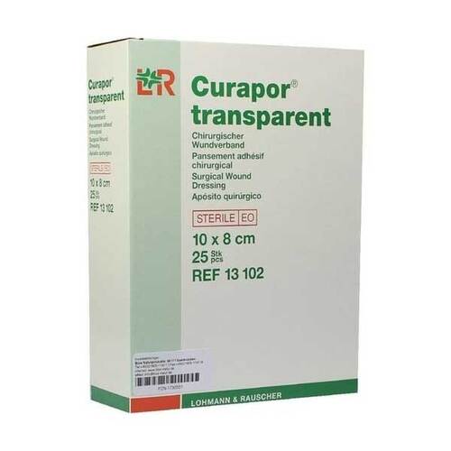 Curapor Wundverband 8x10 cm steril transparent - 1