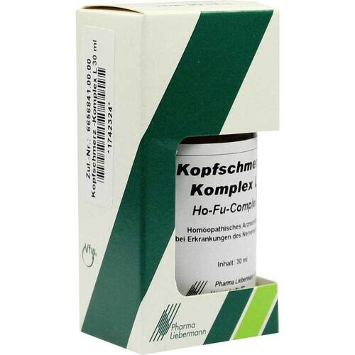 Kopfschmerz Komplex L Ho-Fu-Complex Tropfen - 1