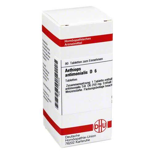 DHU Aethiops antimonialis D 6 Tabletten - 1