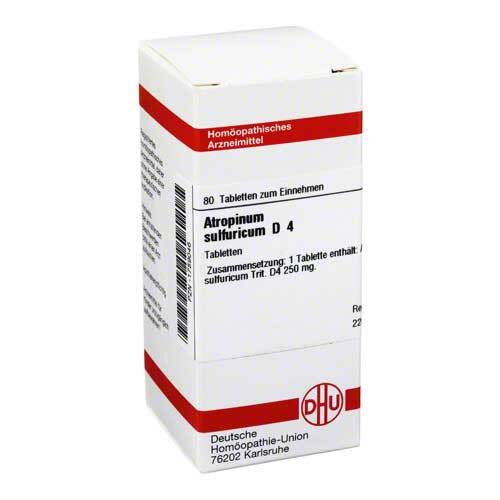 DHU Atropinum sulfuricum D 4 Tabletten - 1