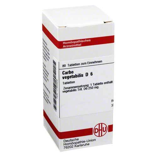 DHU Carbo vegetabilis D 6 Tabletten - 1