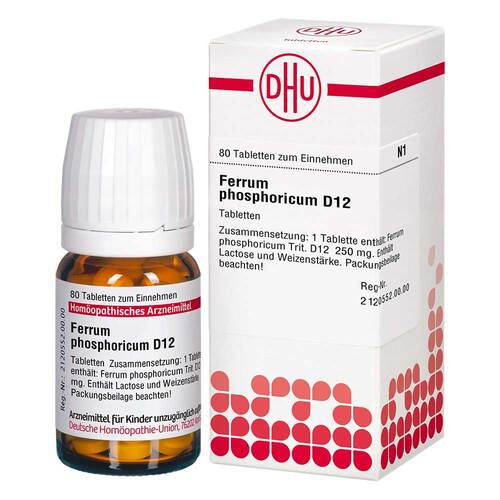 DHU Ferrum phosphoricum D 12 Tabletten - 1