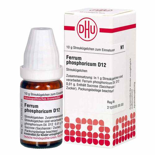 DHU Ferrum phosphoricum D 12 Globuli - 1