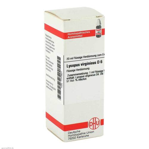 DHU Lycopus virg. D 6 Dilution - 1