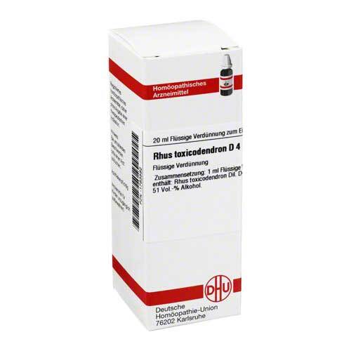 DHU Rhus toxicodendron D 4 Dilution - 1