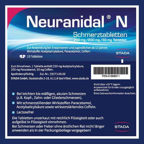 Neuranidal N Schmerztabletten - 2