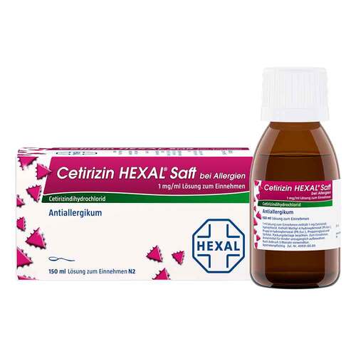 Cetirizin Hexal Saft bei Allergien - 2