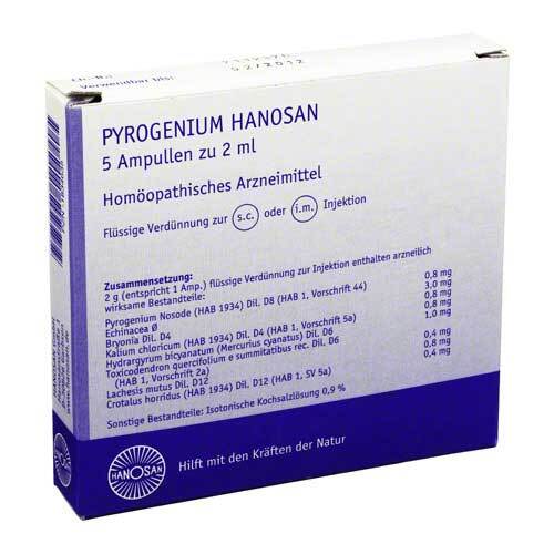 Pyrogenium Hanosan Injektionsl&ouml;sung - 1