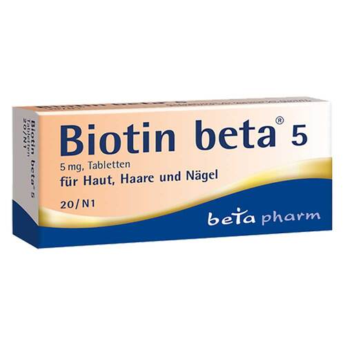 Biotin beta 5 Tabletten - 1