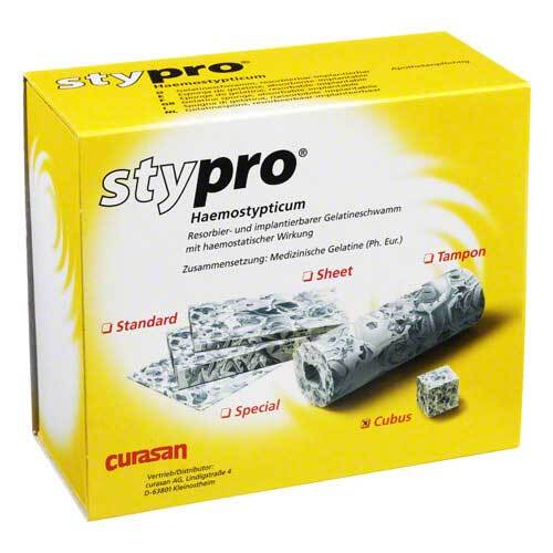 Stypro Gelatineschwamm Cubus - 1