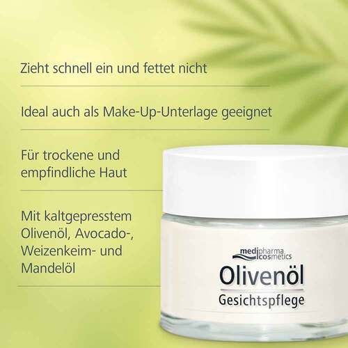 Oliven&ouml;l Gesichtspflege Creme - 3