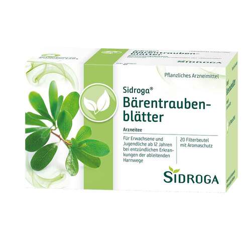 Sidroga® B&auml;rentraubenbl&auml;tter Filterbeutel - 1