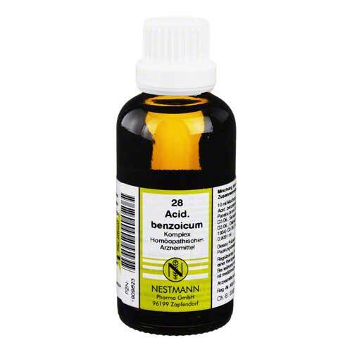 Acidum benzoicum Komplex Nr. 28 Dilution - 1