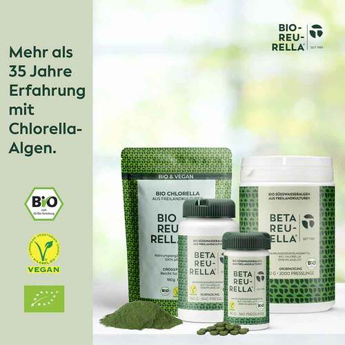 Beta Reu Rella Bio S&uuml;&szlig;wasseralgen Tabletten - 6