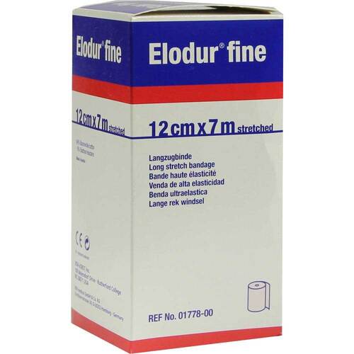 Elodur fein Kompresse Binde 7mx1 - 1