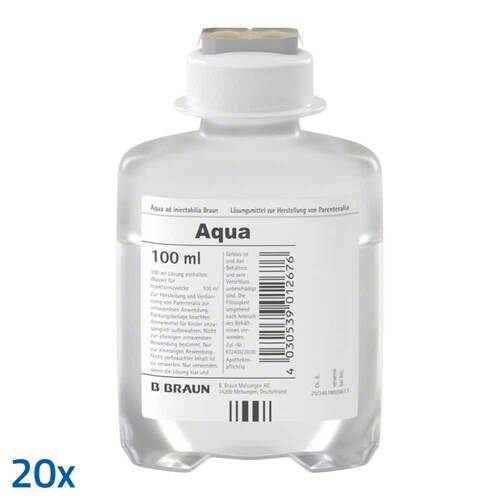 Aqua AD Injectabilia Injektion -Fl - 1