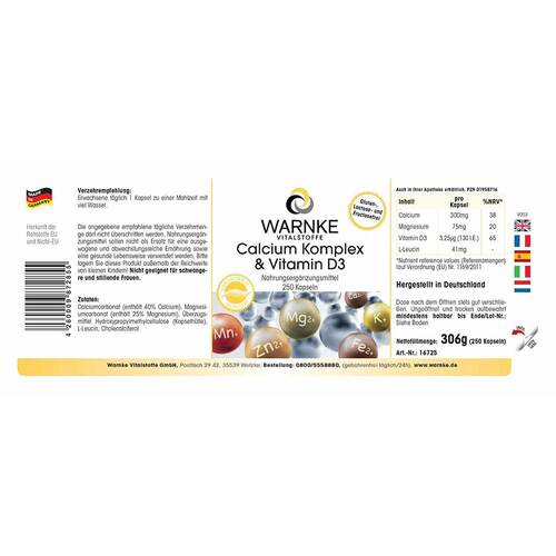 Calcium Komplex &amp; D Kapseln - 4