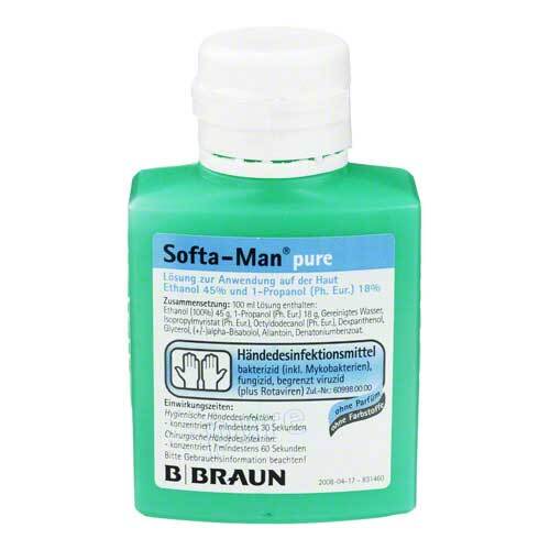 Softa-Man® pure H&auml;ndedesinfektionsmittel - 1