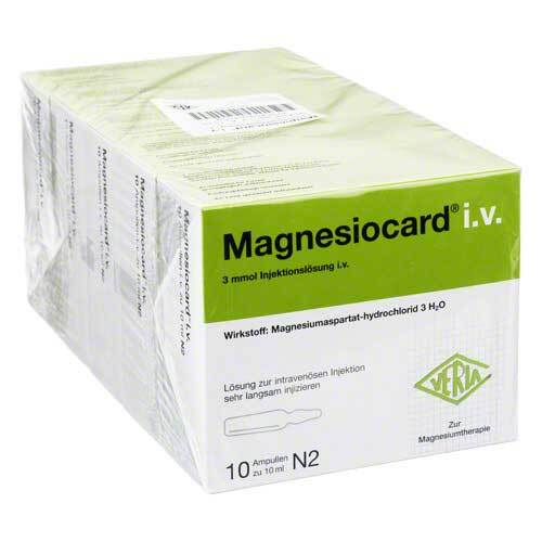 Magnesiocard i.v. Injektionsl&ouml;sung - 1