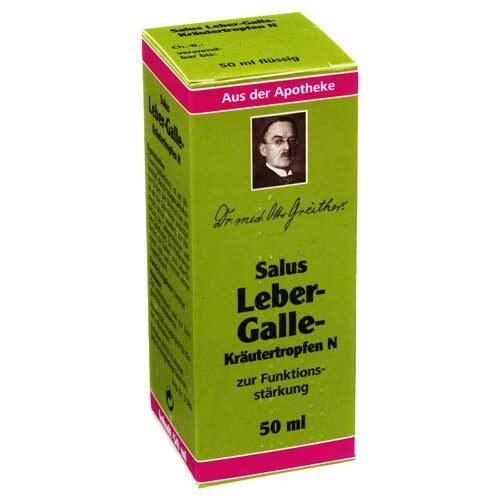 Leber Galle Kr&auml;utertropfen N Salus - 1