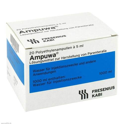 Ampuwa Plastikampulle Injektions- / Infusionsl&ouml;sung - 1