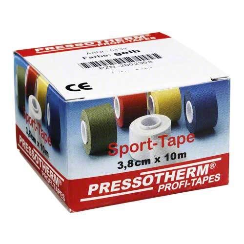 Pressotherm Sport-Tape 3,8cmx10m gelb - 1