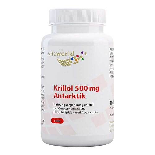 Krill&ouml;l 500 mg Antarktik Kapseln - 1