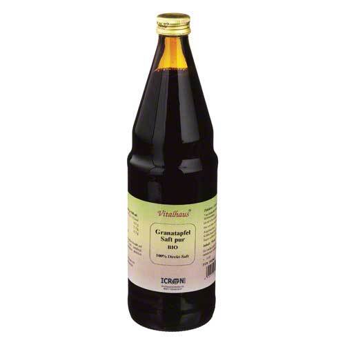 Granatapfel Saft pur Bio Vitalhaus - 1