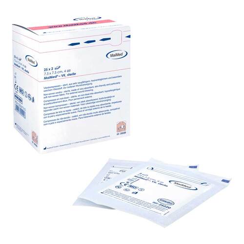 Vlieskompressen 7,5x7,5 cm steril - 1