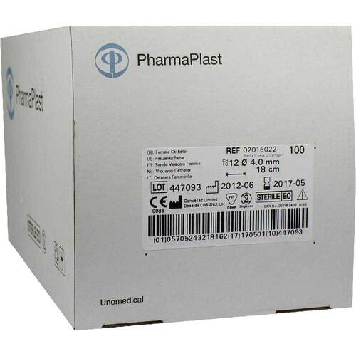 Katheter Frauen CH 12 18cm 2 - 1