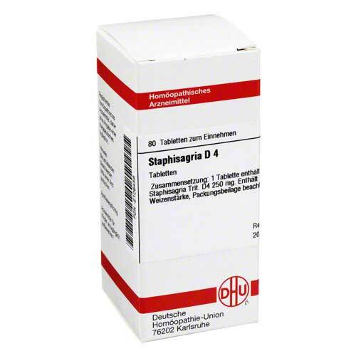 DHU Staphisagria D 4 Tabletten - 1