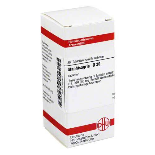 DHU Staphisagria D 30 Tabletten - 1