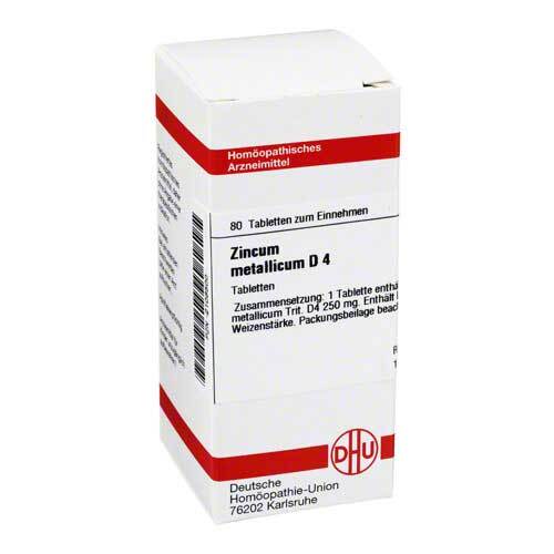 DHU Zincum metallicum D 4 Tabletten - 1