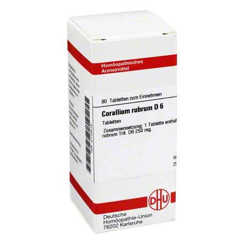 DHU Corallium rubrum D 6 Tabletten - 1