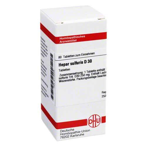 DHU Hepar sulfuris D 30 Tabletten - 1