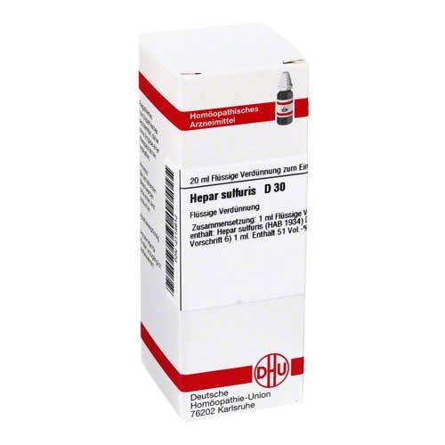 DHU Hepar sulfuris D 30 Dilution - 1