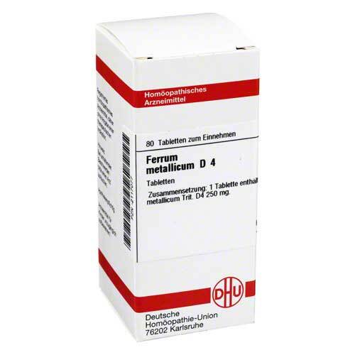 DHU Ferrum metallicum D 4 Tabletten - 1