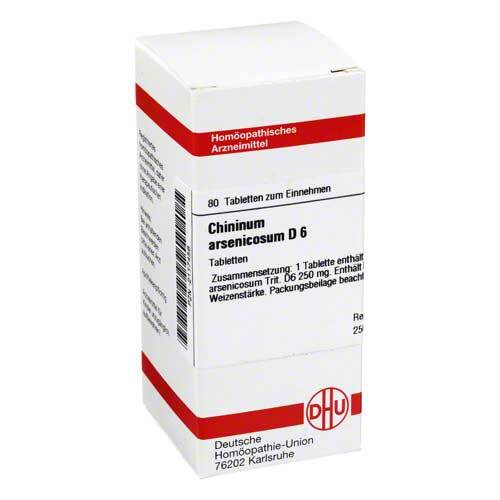 DHU Chininum arsenicosum D 6 Tabletten - 1