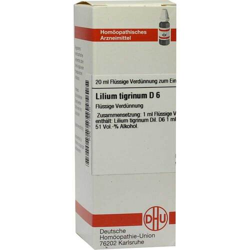 DHU Lilium tigrinum D 6 Dilution - 1