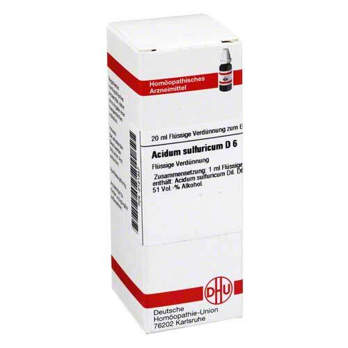 DHU Acidum sulfuricum D 6 Dilution - 1