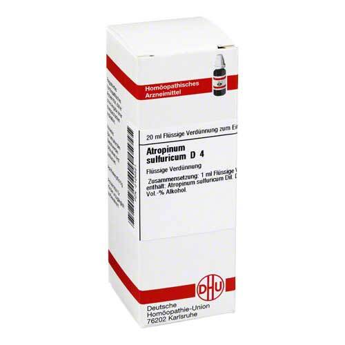 DHU Atropinum sulfuricum D 4 Dilution - 1