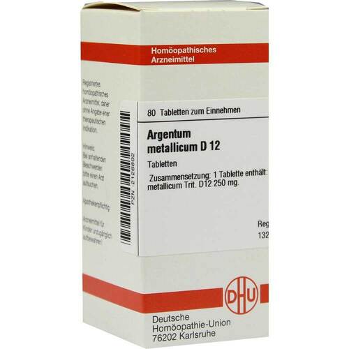 DHU Argentum metallicum D 12 Tabletten - 1