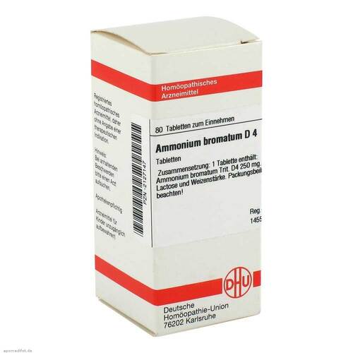 DHU Ammonium bromatum D 4 Tabletten - 1