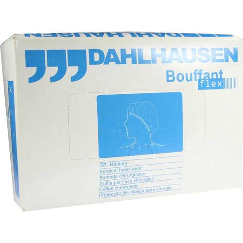 OP Haube Bouffant Flex wei&szlig; - 1