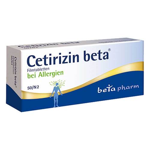 Cetirizin beta® Filmtabletten bei Allergien - 1