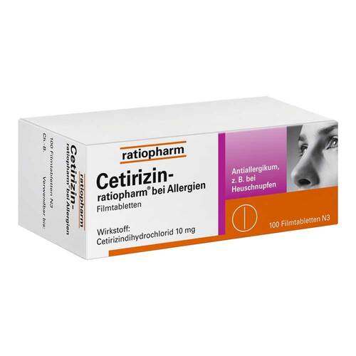 Cetirizin ratiopharm bei Allergien - 1