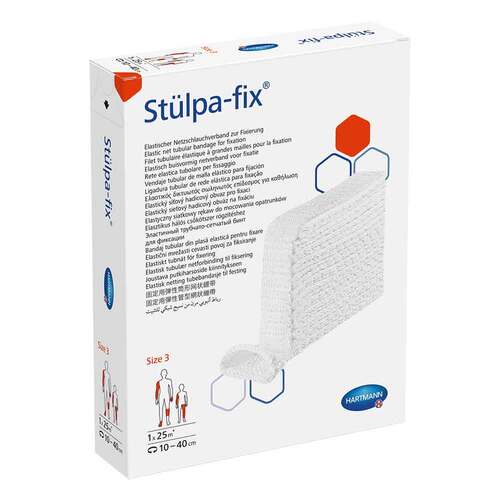 St&uuml;lpa Fix Gr&ouml;&szlig;e 3 Hand / Arm / Kinder Kopf 25 m Netzschl. - 1