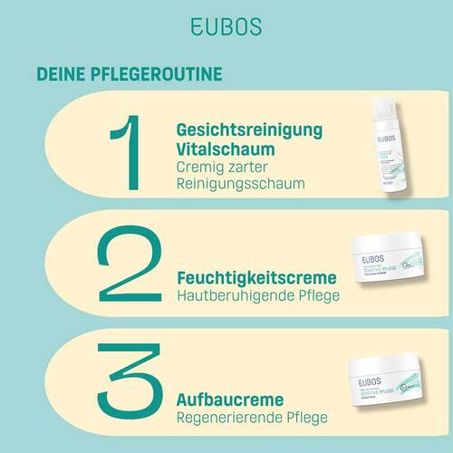 Eubos Sensitive Vital Schaum - 8