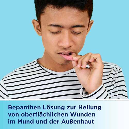 Bepanthen® L&ouml;sung bei Schleimhautverletzungen im Mundraum - 2